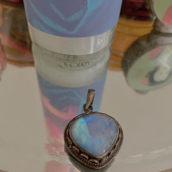 Blue Opal Pendant perfect condition OS - Picture 2 of 3